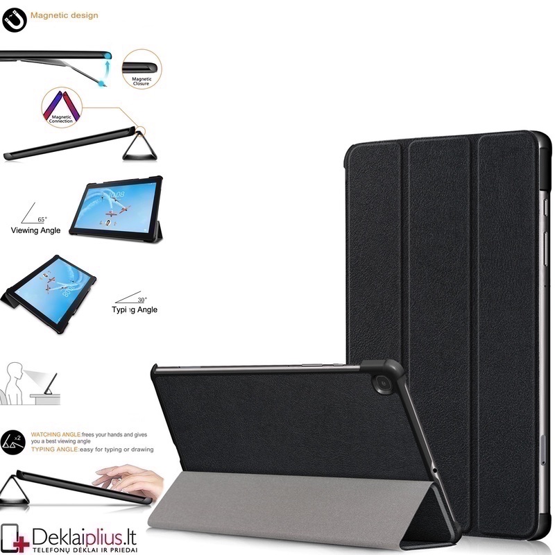 Dirbtinės odos atverčiamas dėklas planšetei - juodas (Samsung Tab S6 Lite 10.4 (P610/P615)-S6 Lite 2022 (P613/P619)-S6 Lite 2024 (P625/SM-P620NZAAEUE) Dirbtinės odos atverčiamas dėklas planšetei - juodas (Samsung Tab S6 Lite 10.4 (P610/P615)-S6 Lite 2022 (P613/P619)-S6 Lite 2024 (P625/SM-P620NZAAEUE)